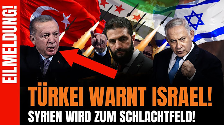 🚨UNFASSBAR!! Türkei stellt Israel Ultimatum – Syrien wird zum Kriegsschauplatz!