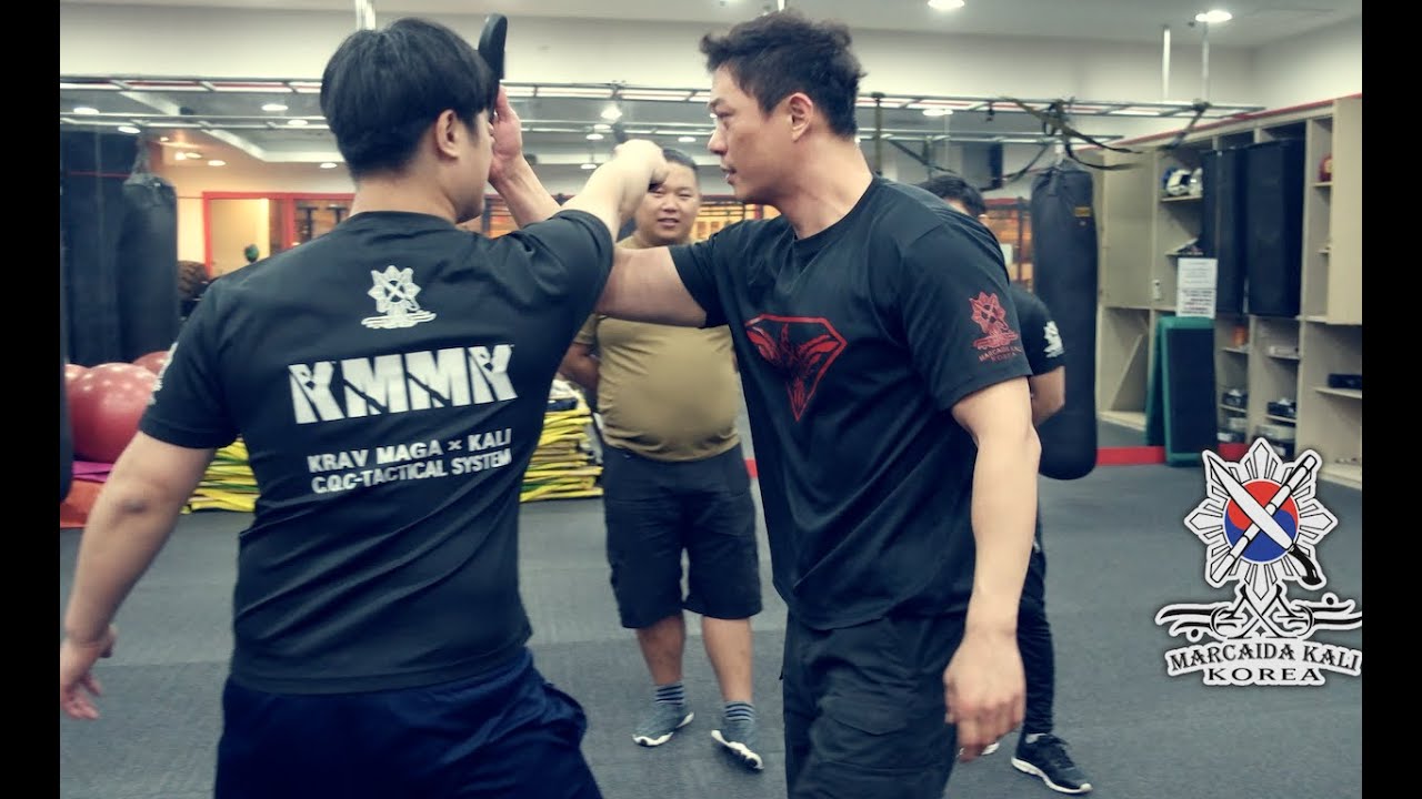 칼리아르니스 Knife fighting [택티컬 칼리 나이프 파이팅 ] MARCAIDA KALI KOREA YouTube