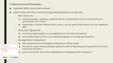Financial management of NGO part 3 in Urdu with Example