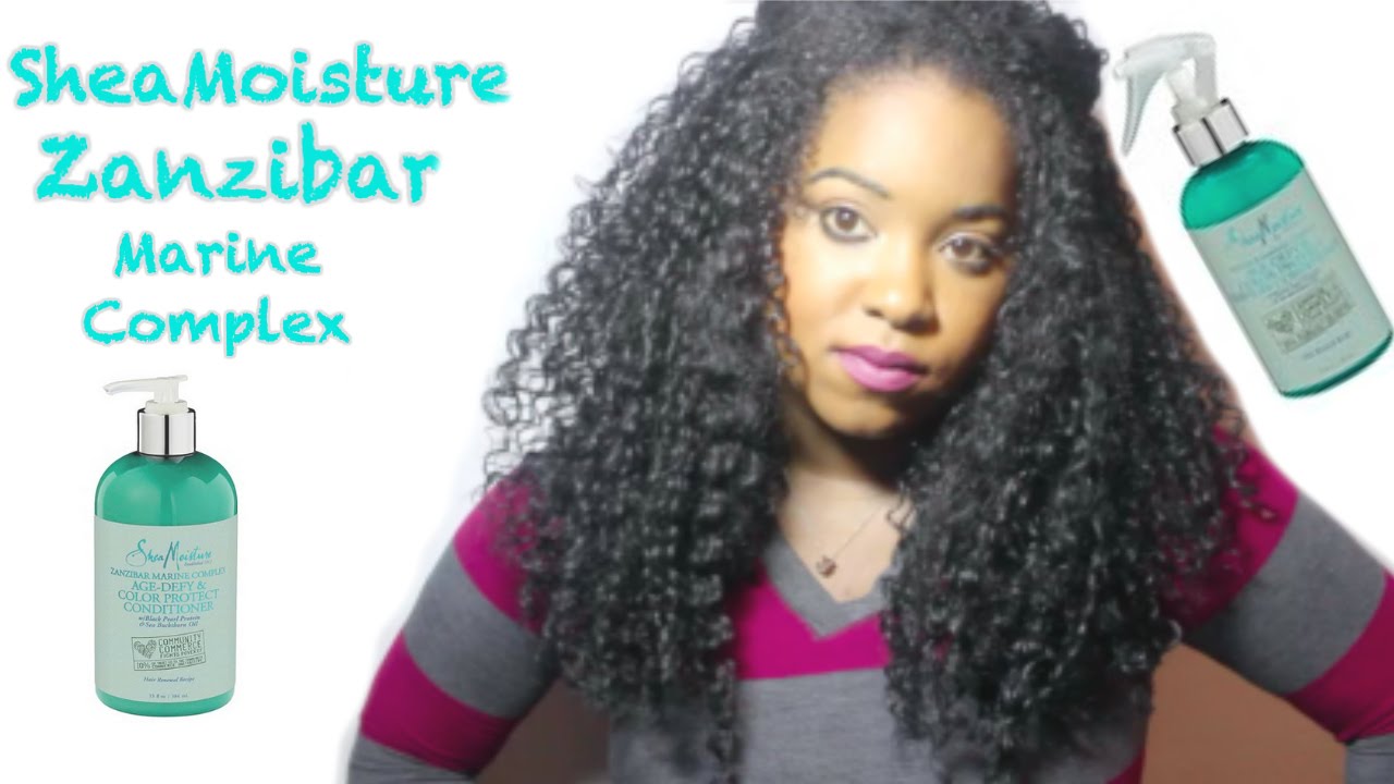 SheaMoisture Zanzibar Marine Complex Conditioner & Leave In First