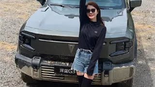 今天看台能带老婆孩子一起玩的车。深蓝G318 深蓝汽车 向往美好的闭眼入擂坡冲沙的请绕行