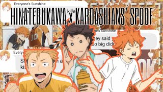 SAILING THE TITANIC WITH THE HINATERUKAWA (Haikyuu Texts)