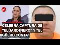 Sheinbaum reconoce labor de seguridad tras capturas en México