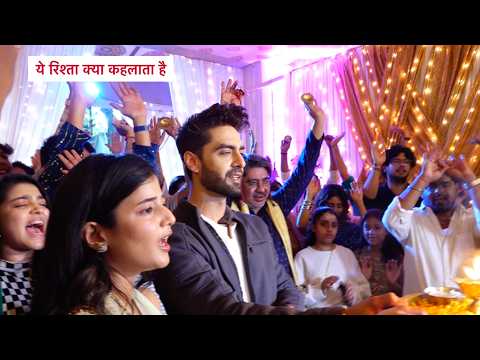 Yeh Rishta Kya Kehlata Hai On Set Ganpati Celebration With Shivangi, Rohit, Samridhi & Cast
