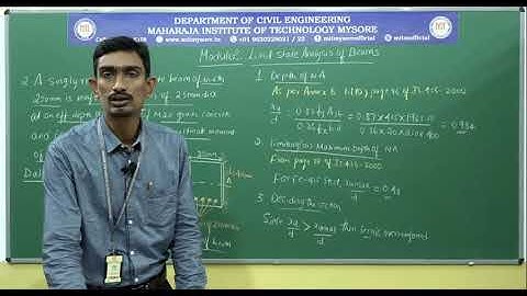 MODULE 2|Limit State of Analysis of Beams|Design of RC Structural Elements|5 SEM|18CV53|SESSION 2