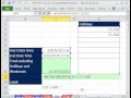 Excel Magic Trick 533: Date/Time Calculation excluding Holidays & Weekends