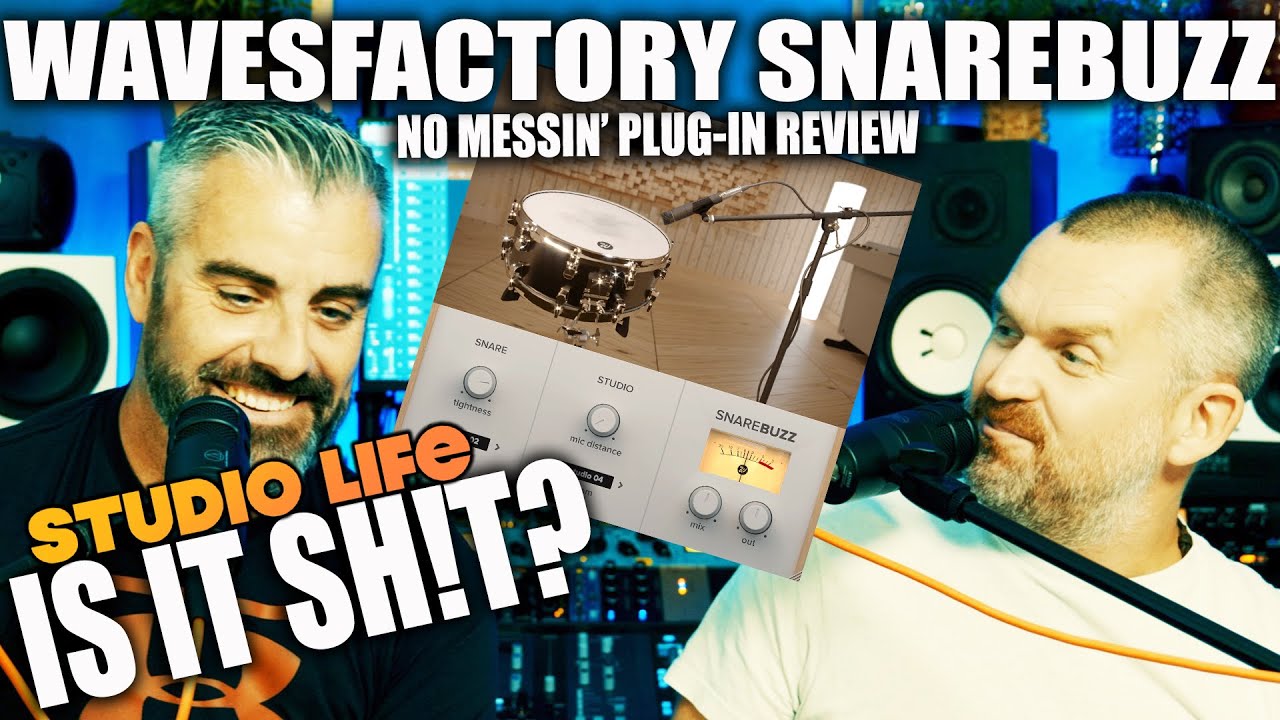 THE BEST SNARE BUZZ PLUGIN EVER! FREE! YouTube