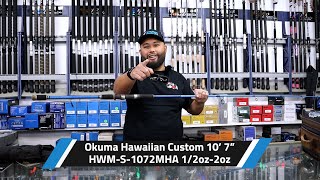 Okuma Hawiian Custom 10' 7" for surf perch review