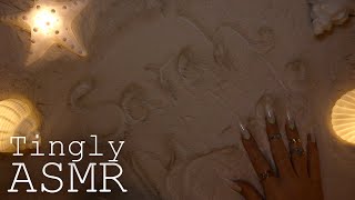 ASMR Writing your names in the sand (🎧 soft spoken/whisper, patron's messages) screenshot 5