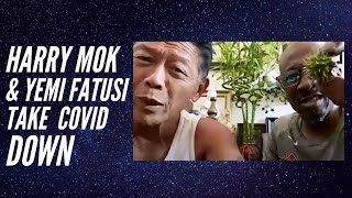 Harry Mok & Yemi Fatusi Eating Corona Virus