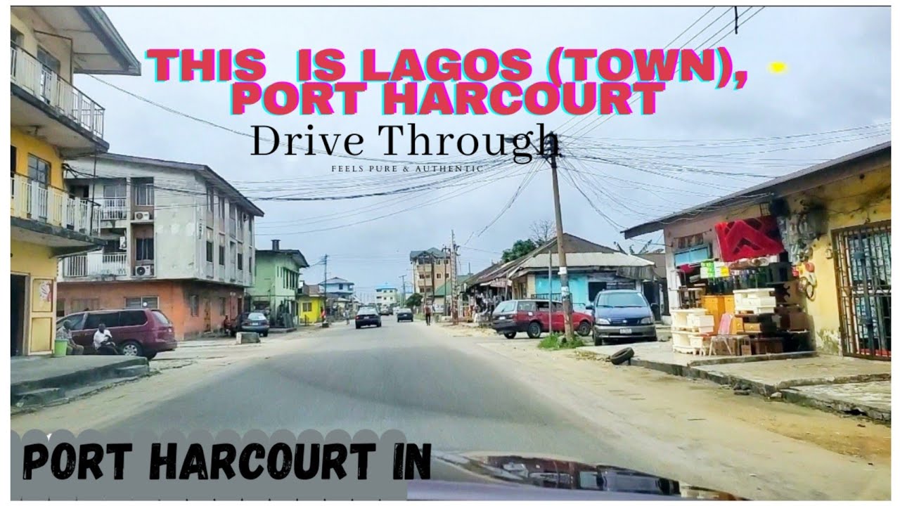 DRIVE THROUGH 1 OF THE POOREST NEIGHBORHOODS IN PORT HARCOURT CITY