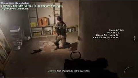 [Speedrun WR]MW3 Spec Ops Server Crash 3:08.600