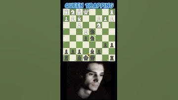 How to trap Queen in chess !Chess.com #chesscom #viralvideo #trap #tactics #chessgame #views #shorts