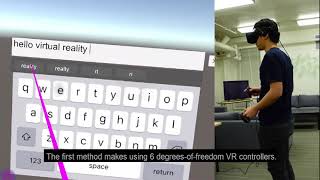 LBW0233: Exploring Word-gesture Text Entry Techniques in Virtual Reality