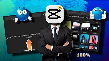 CapCut Pro No Internet Error Fix (2025) 🔧 | 100% Working After Latest Update!