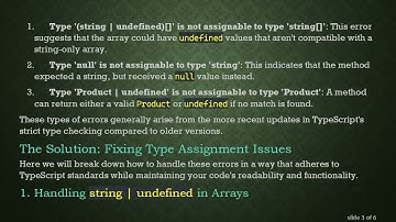 Resolving TypeScript Assignment Errors in Angular