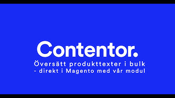 Översättning av produkttexter i Magento
