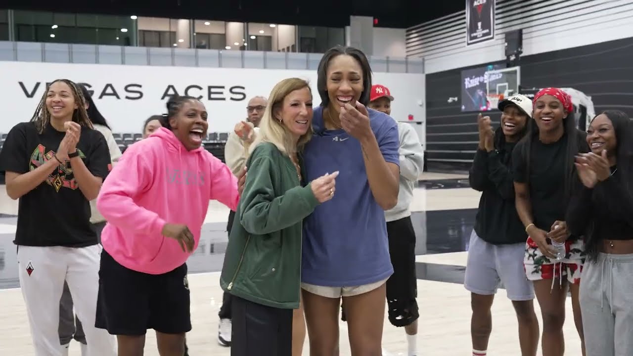 ⁣THE REVEAL: A'JA WILSON WINS FOURTH WNBA KIA MVP