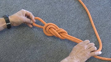 How to tie a Figure 8 on a Bight