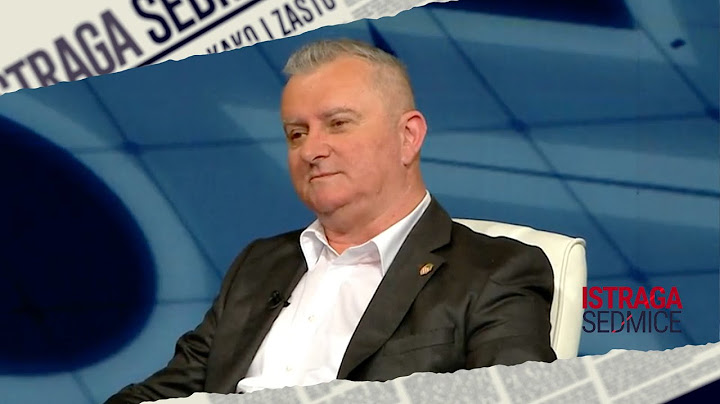 ISTRAGA SEDMICE: KARAMATIĆ (prvi dio) -  KOMŠIĆ JE LEGALNO IZABRAN, PLENKOVIĆ OVISI O ČOVIĆU