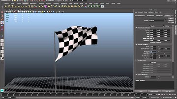 Maya Video Tutorial - Cloth Part 1
