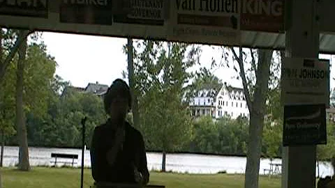Pamela Galloway  @ the RCRP  June Rally