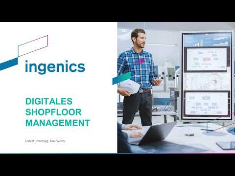 Video Expert Session zum Thema Digitales Shopfloor Management