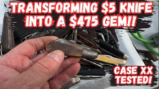 Transforming a $5 Knife into a $475 Gem!