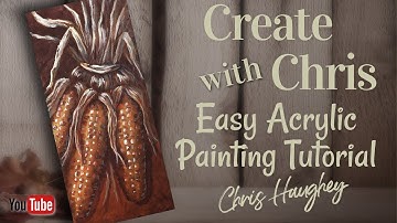 Create with Chris - Autumn Indian Corn