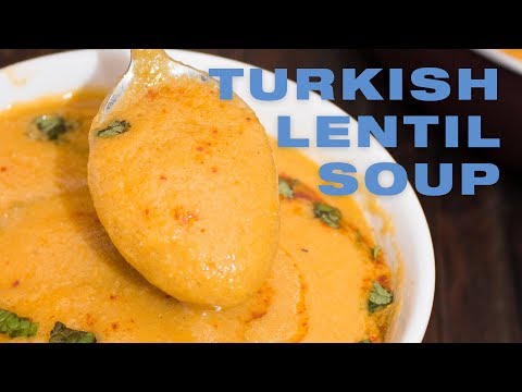 Easy Turkish Red Lentil Soup Recipe