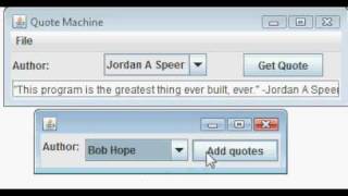 Jordan's Quote Machine