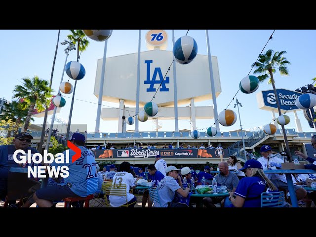 Blue Jays fans take over Hollywood as Toronto’s playoff dreams soar