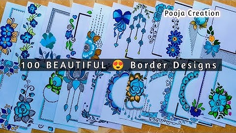 100 MOOIE RANDONTWERPEN/PROJECTWERKONTWERPEN/BANDHU KHATAR-ONTWERP/VOORPAGINA-ONTWERP VOOR PROJECTEN