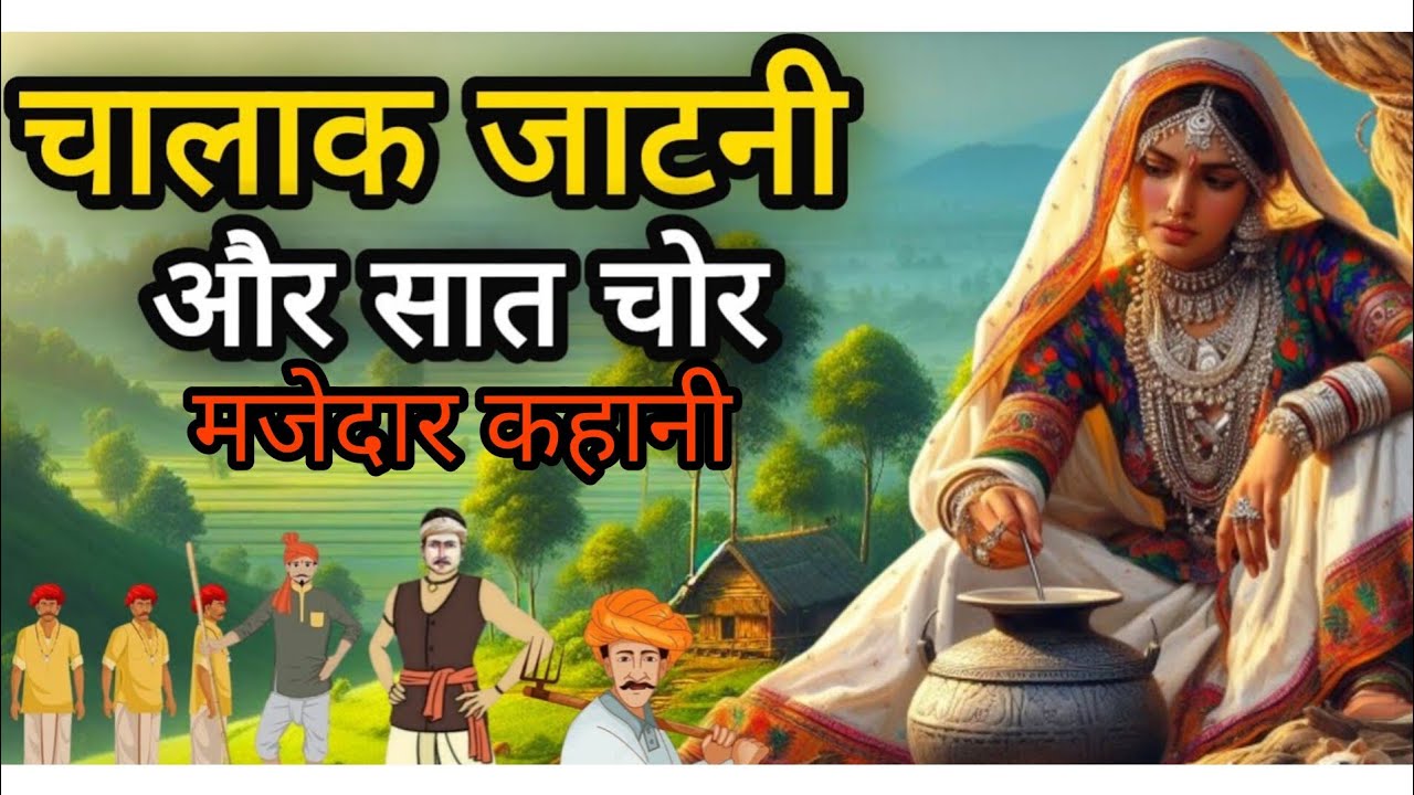 चालाक जाटनी और चोर/चोरों को ही लूट लिया जाटनी ने/ मजेदार कहानी/interesting story/Story queen Rekha