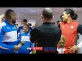 Ooh Danish Friends Jamie Vardy Makes Fun Of Kasper Schmeichel Pierre Emile Hojbjerg 