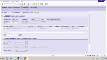 SAP MM Basic Invoice Verification_Posting Invoice for Goods Receipt Based Invoice Verification