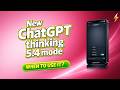 ChatGPT “Thinking” Is Free Now (2026): What It Does + When You Should Use It