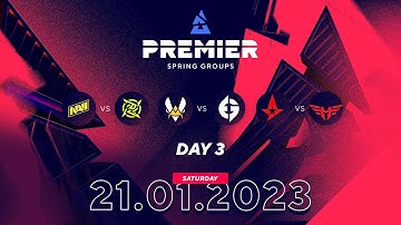 BLAST Premier Spring Groups 2023 [MN] | NAVI vs NIP , EG vs Vitality, Heroic vs Astralis