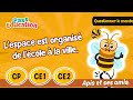 L'espace organisé de l'école à la ville CP - CE1 - CE2 - Leçon, Exercices et Evaluations