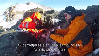 BELAM 2017-2018: The search for micrometeorites in the Sør Rondane Mountains, Antarctica