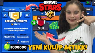 KULÜP AÇTIKK HERKEZ GELSİN! - ELİF İLE BRAWL STARS