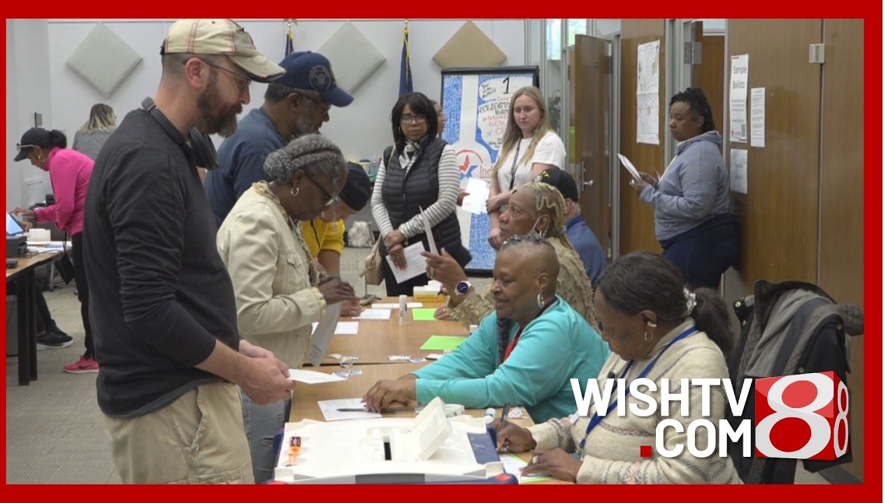 Some Indiana counties report big increases in turnout for early voting ...