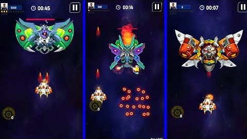 Boss Fight Level 1 to 5 | Space Shooter Galaxy Attack | Rocket Studio | Watch4Gain