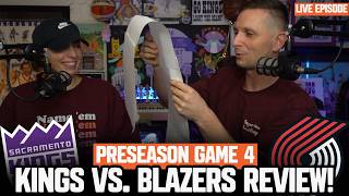 Kings Without Key Players, Preseason Approach & Portland’s Upside | Kings-Blazers REVIEW!