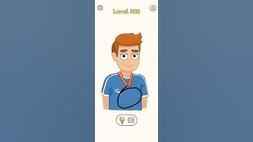 DOP Draw one part || gameplay level 362 walkthrough Solution Android iOS #short #viral #trending