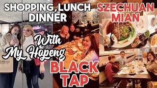JAVA SPICE (EXOTiC INDONESIAN CUISINE) MIEN (SZECHUAN)BLACK TAP(BURGER THE BEST in TOWN,SHOPPING DAY