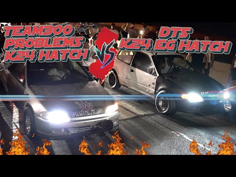 DTS White K24 Eg vs Team300 K24 Eg Hatch