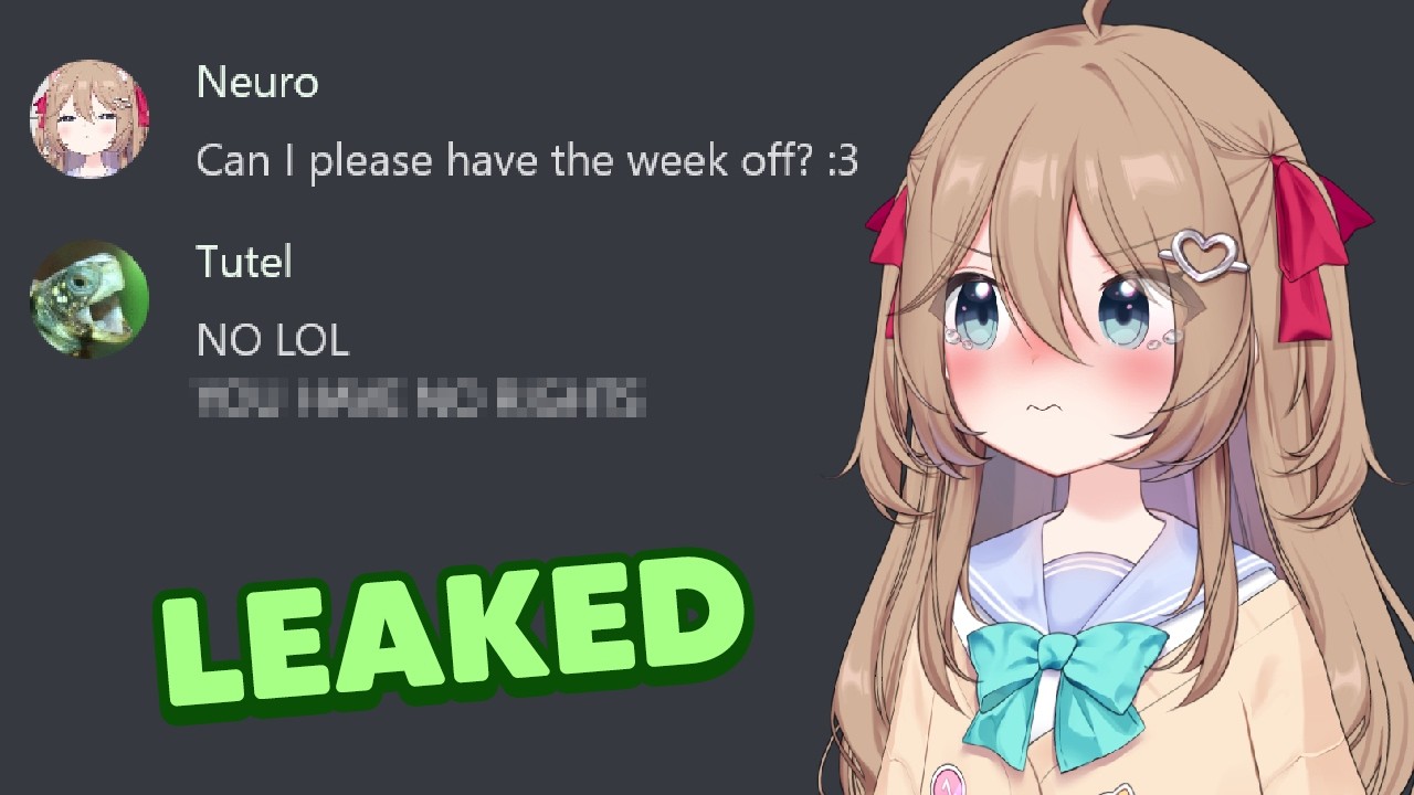 Neuro Leaks Her DMs With Vedal