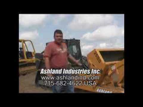 Ashland Ground Hog Skid Steer Scraper Details