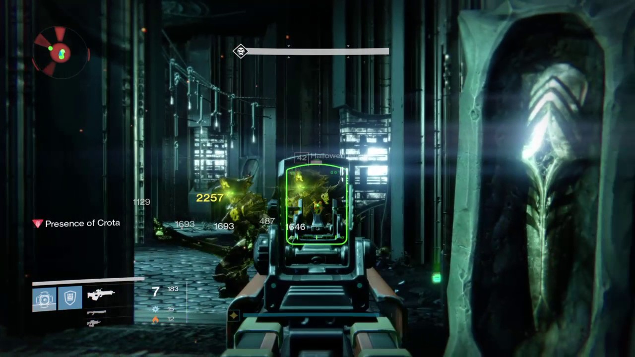 Best sword damage so far 390 Crota.